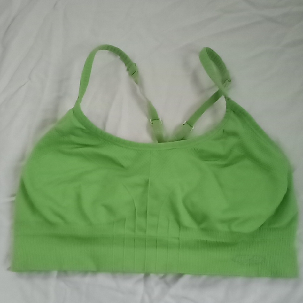 Champion Lime Green Sports Bra